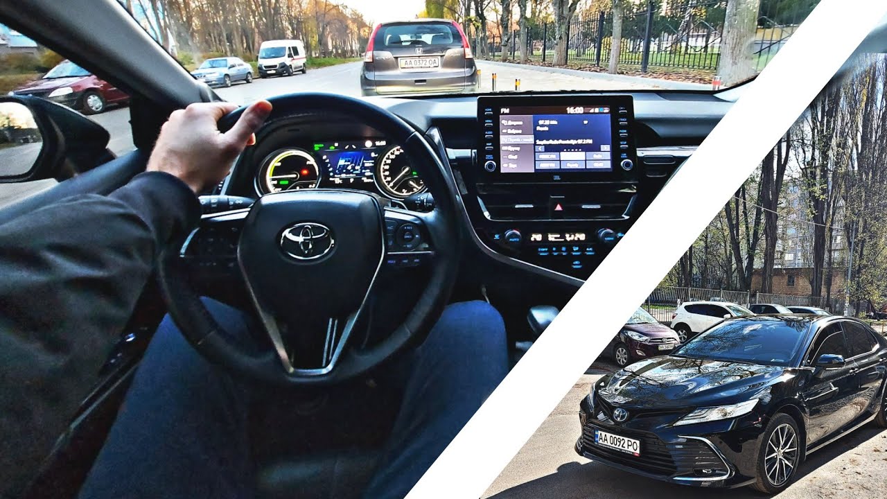 2021 Toyota camry 70 2.5 hybrid - POV TEST DRIVE 