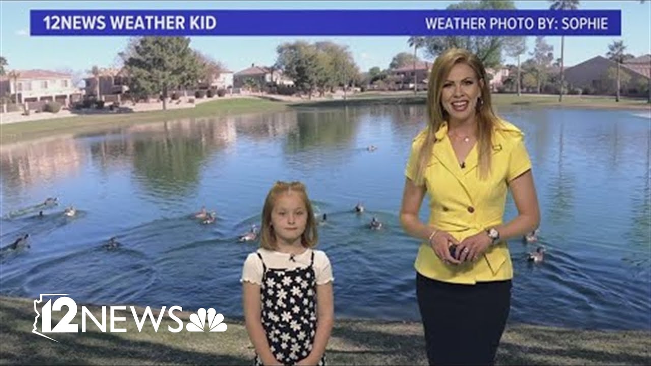 Meet this week's Weather Kid, Sophie!