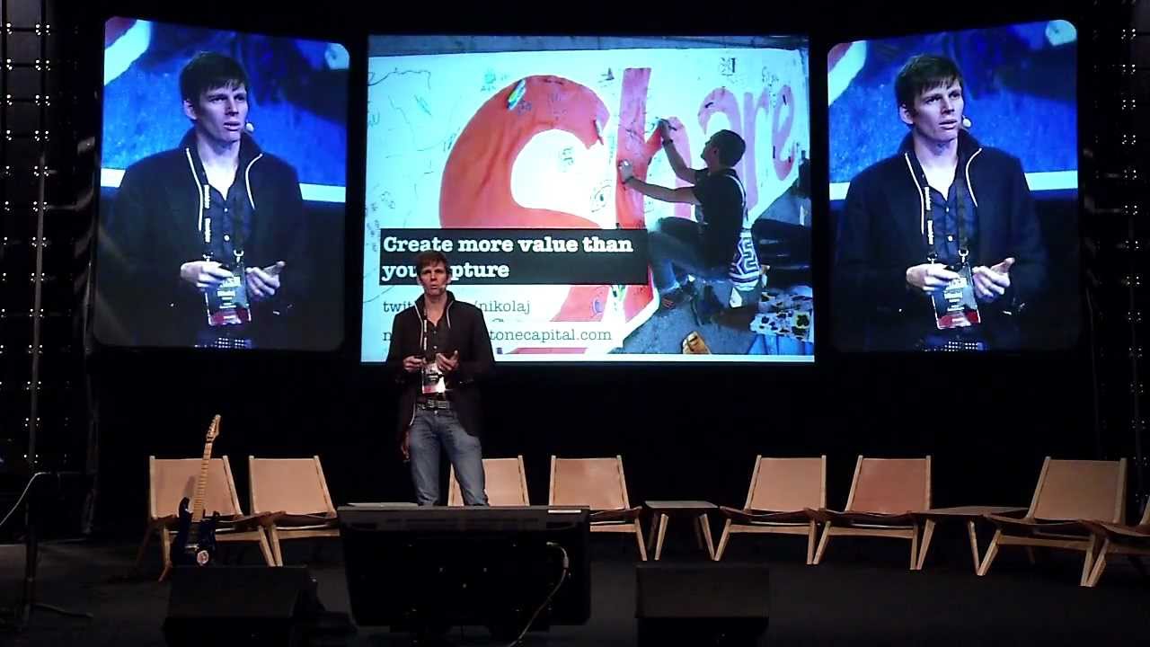 Lightning talk with Nikolaj Nyholm (Sunstone Capital) at Slush 2012