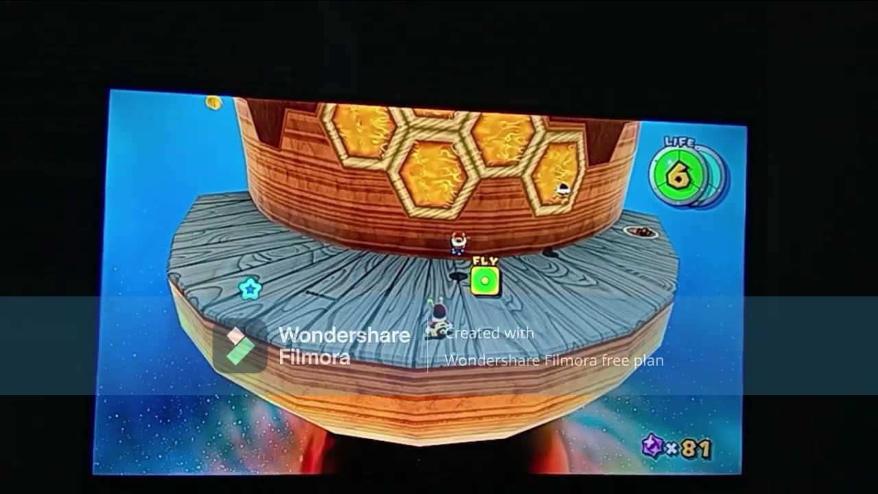 Super Mario Galaxy (Switch 2) Геймплей, часть 4 — Галактика Медового Улья: Пчелиный Марио взлетает