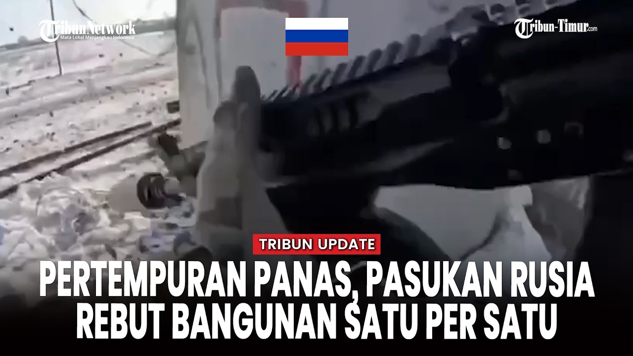 MENEGANGKAN! Serbuan dari Darat dan Udara: Pasukan Rusia Gempur Zapasnoe