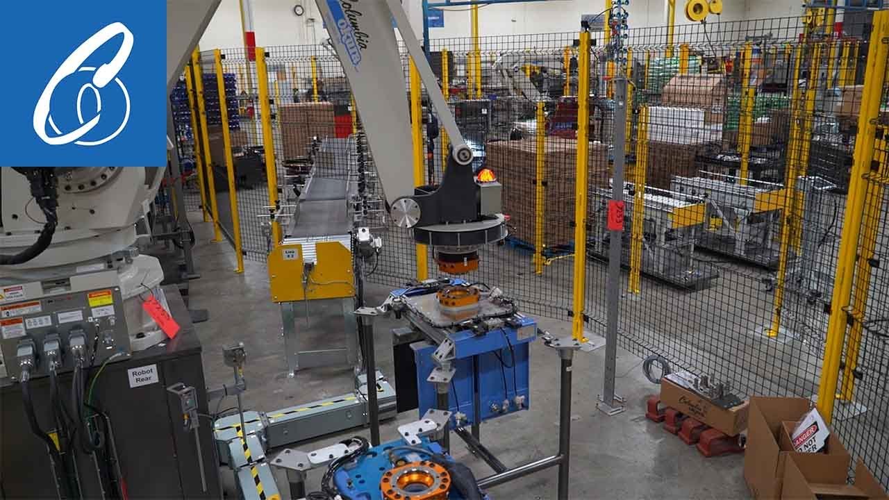 Quick Change End Effector for Robotic Palletizer