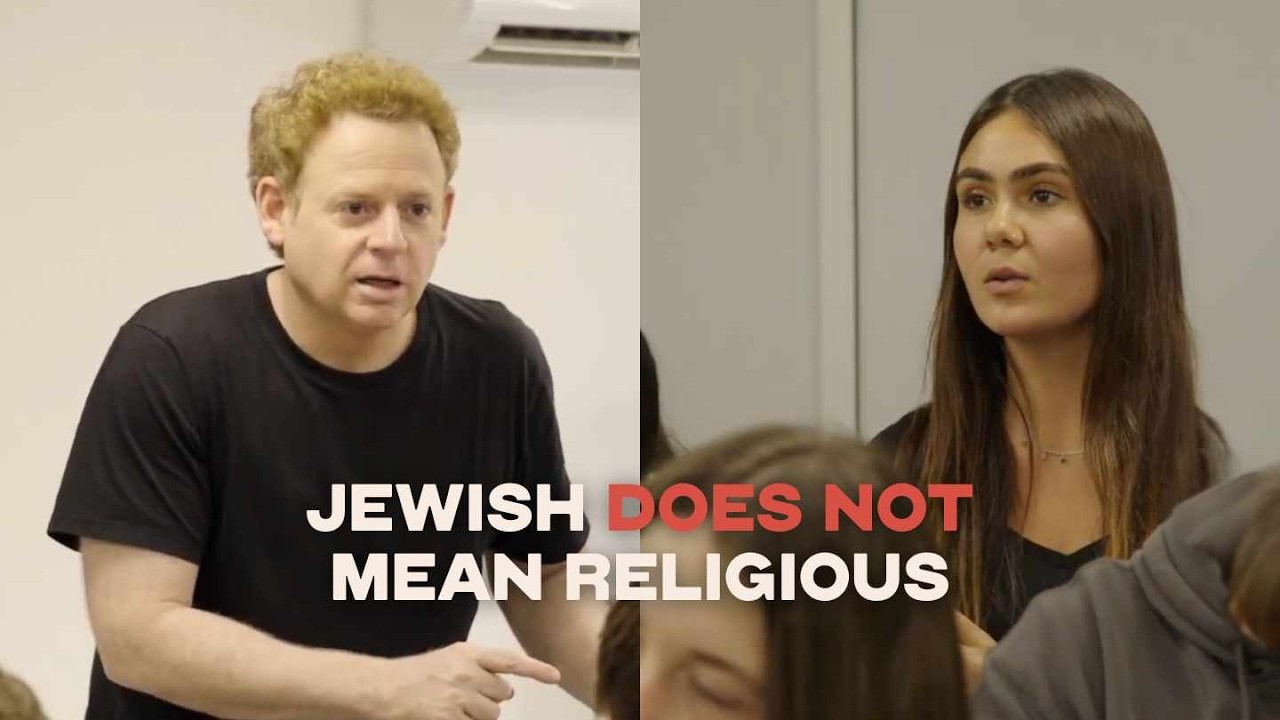 Jewish does not mean religious
