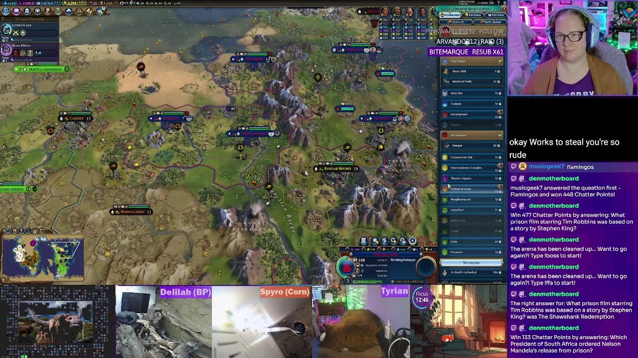 Even Our Castles Have Castles & Red Death Achievements Hunt in Civ 6 ~ !puzzle