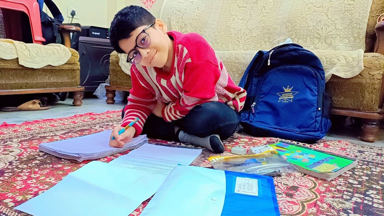 Vlog no. 98 - Finally MATHS ka Exam 📚 aa gaya✏ 📝