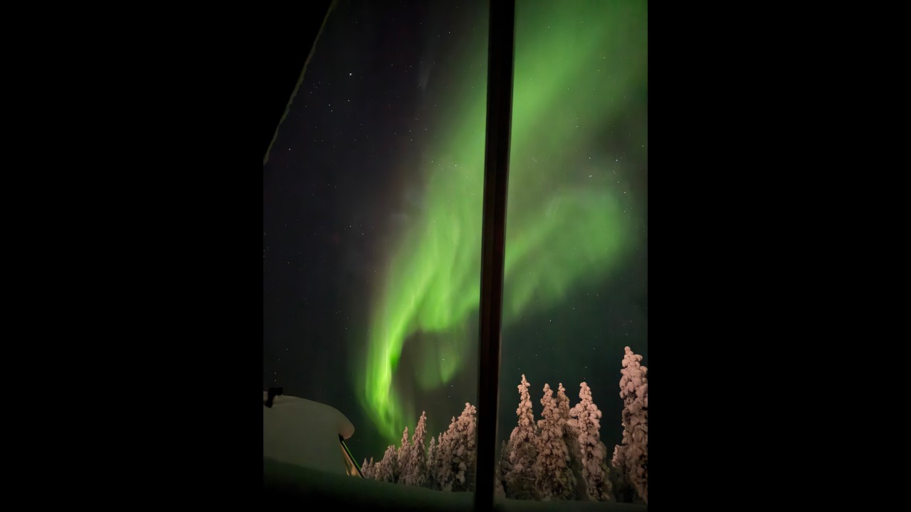 Dynamic Aurora from Saariselk&auml;, Finland