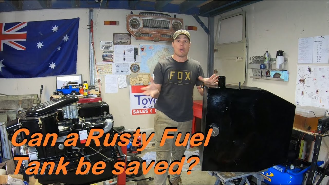 S2EP56 - How to save a rusty Fuel Tank, Long Range Tank