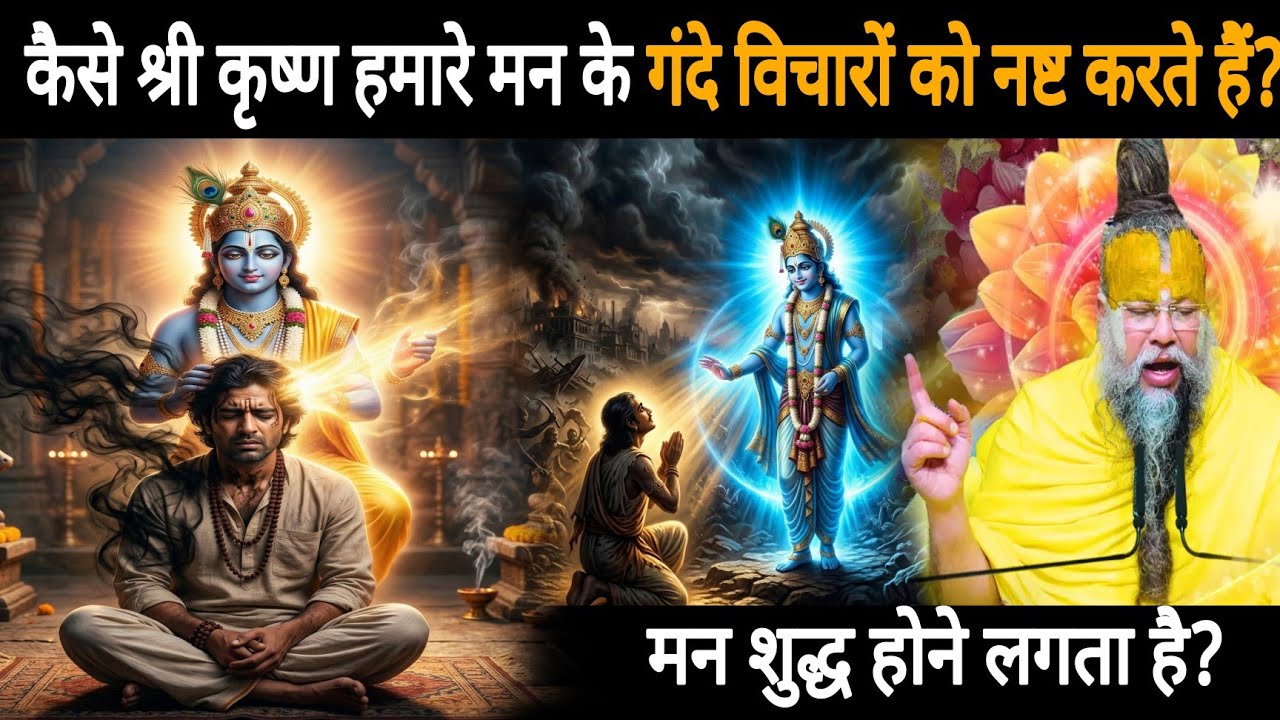 कैसे श्री कृष्ण हमारे मन के गंदे विचारों को नष्ट करते हैं? जानिए दिव्य रहस्य