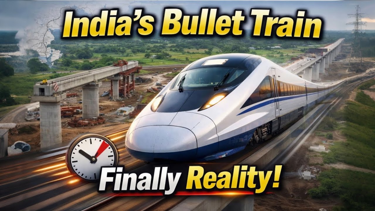 India’s Bullet Train Is Finally Becoming Reality | Big Progress Update 