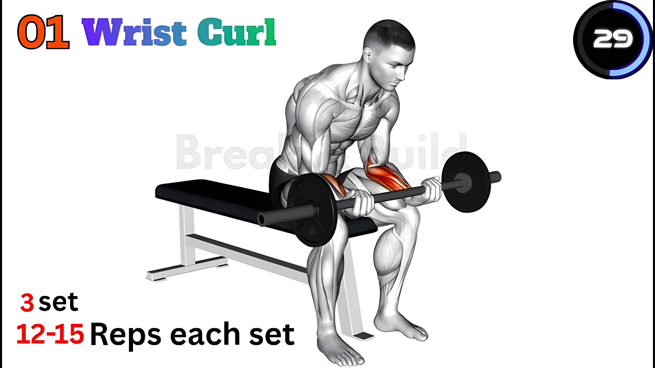 Strong Forearms in 7 Days Challenge | ✅ Best Workout Exercise #fitness #forearms #workout #exercise