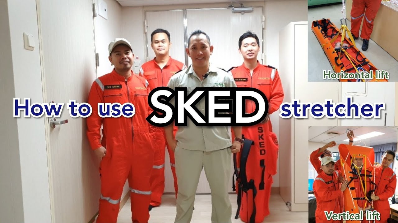 Как использовать носилки SKED. Видеоблог моряков, видеоблог моряков.