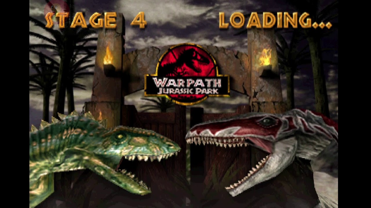 Warpath: Jurassic Park PS1 gameplay 01 ACROCANTHOSAURUS | 1080p 60fps