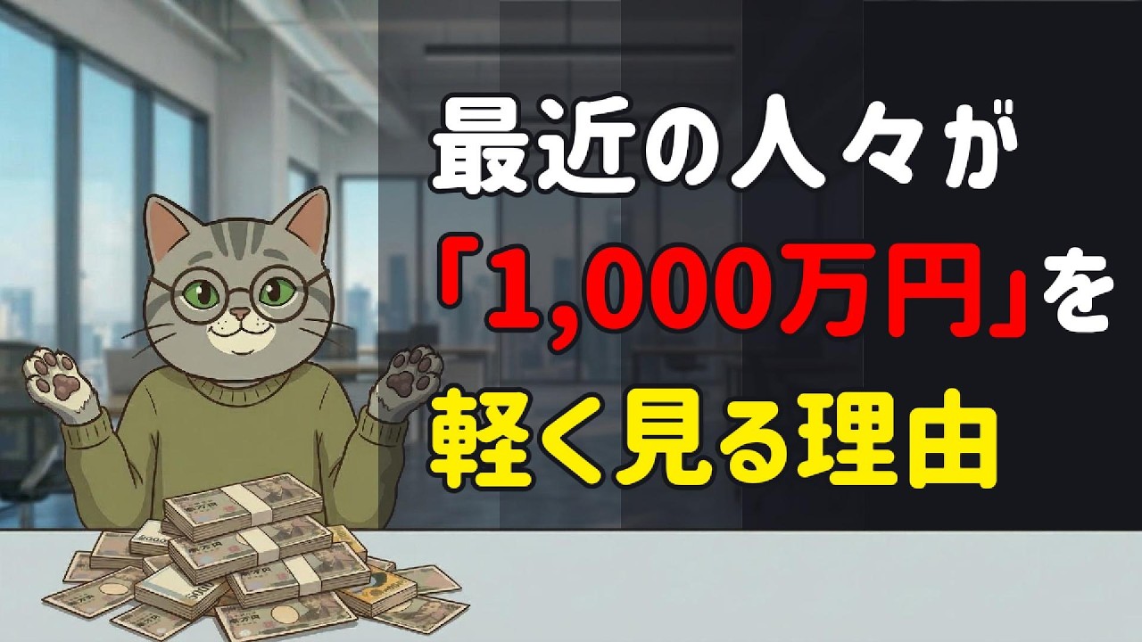 1000万円ってどれくらいの大金？ 💰 あなたがお金を貯められない本当の理由