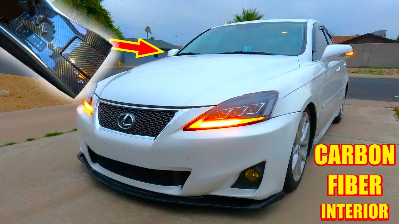 2IS CARBON FIBER INTERIOR MODS every IS SHOULD HAVE | Project 2IS (2011 Lexus IS250)