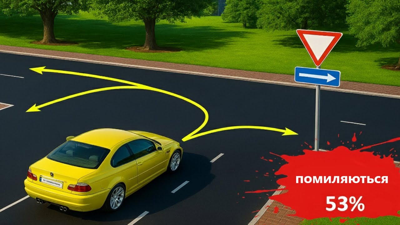 Ви в жовтому авто: Куди ви можете проїхати?