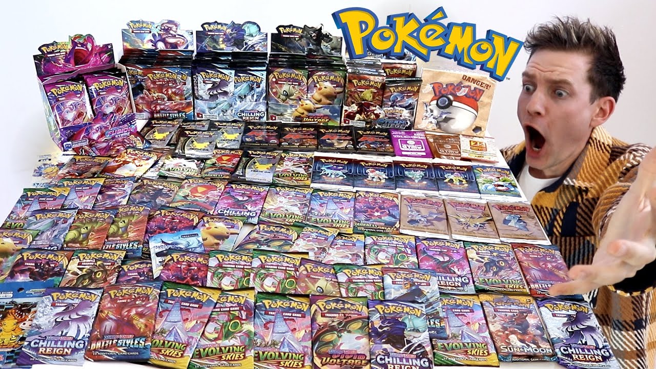 *САМОЕ БЕЗУМНОЕ* открытие коробки бустеров Pokémon в истории