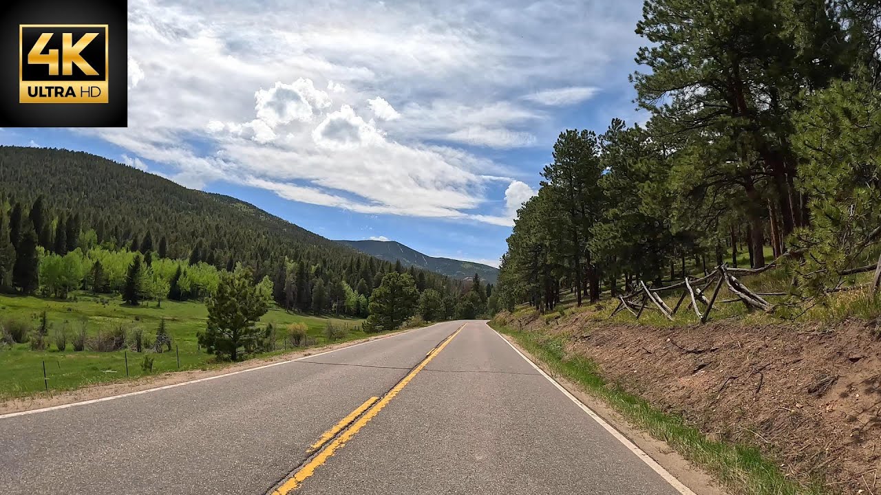 Scenic Drive on the Backroads of Evergreen, Colorado in 4K