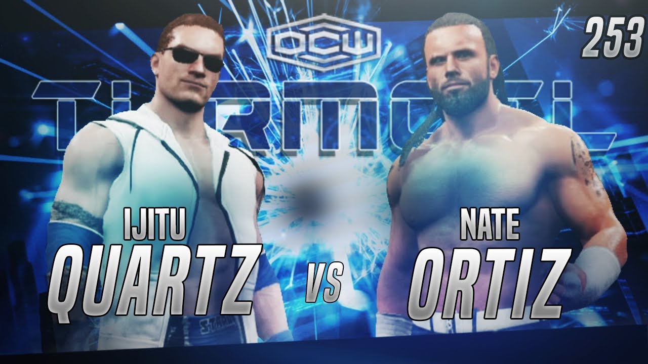 WWE 2K19: TURMOIL 253 - (Feat/Commentary)[MAIN EVENT] Ijitu Quartz vs Nate Ortiz