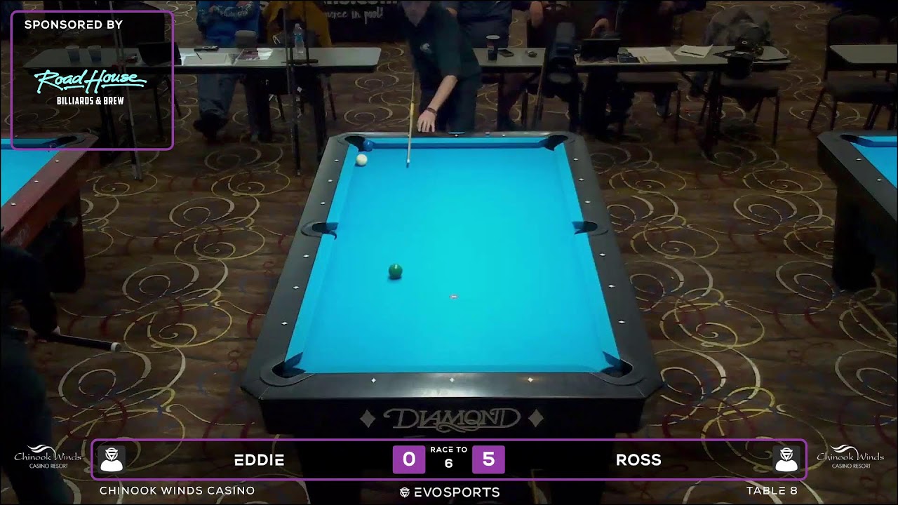 EDDIE vs ROSS - WBCA 8 BALL 2026 - TABLE 8 | EvoSports