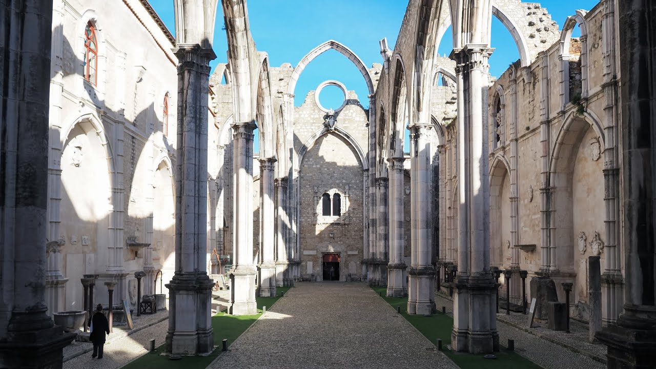 4K HDR - Convento do Carmo - Lisbon