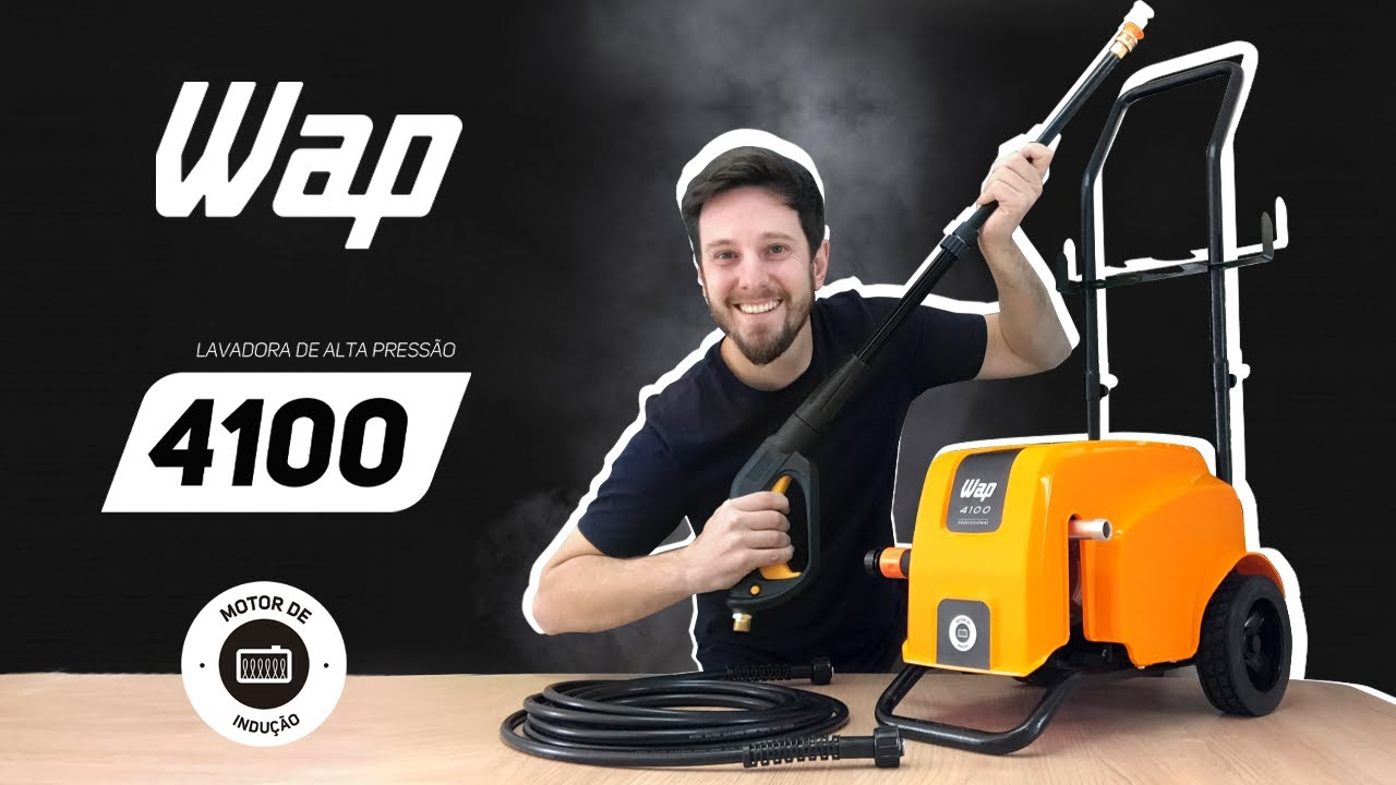 A POTENTE LAVADORA DE ALTA PRESSÃO WAP 4100 | ACADEMY