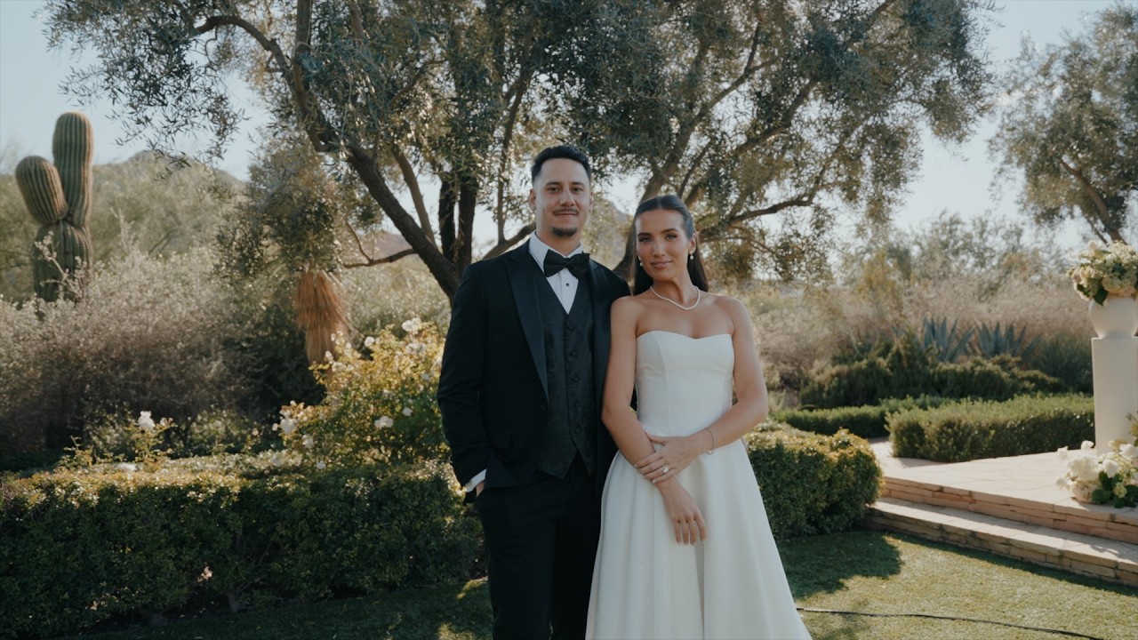 Dominic & Stephanie | Wedding Trailer at El Chorro | Scottsdale, AZ