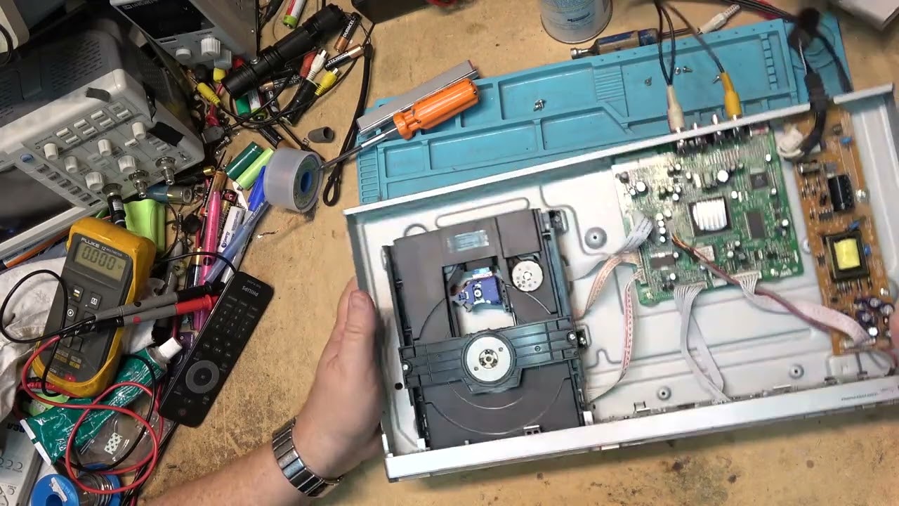 Philips DVD Player with a strange problem