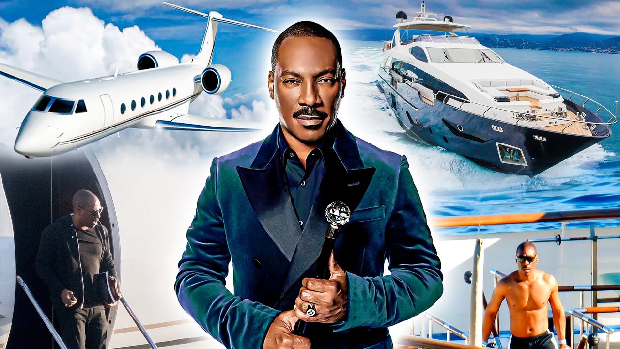 Essa é a vida luxuosa de Eddie Murphy, um dos maiores comediantes do mundo