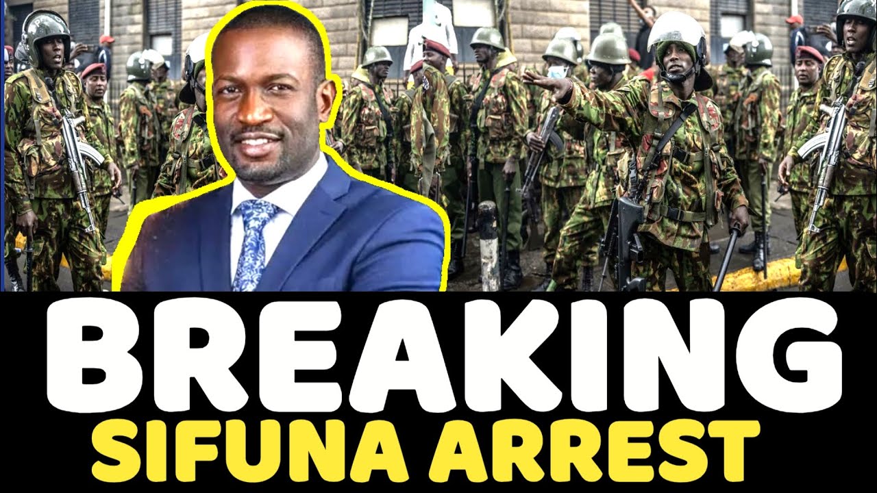 Breaking News! Edwin Sifuna Arrest - Police and GOONS Dispatched to KAKAMEGA! - Bombshell!