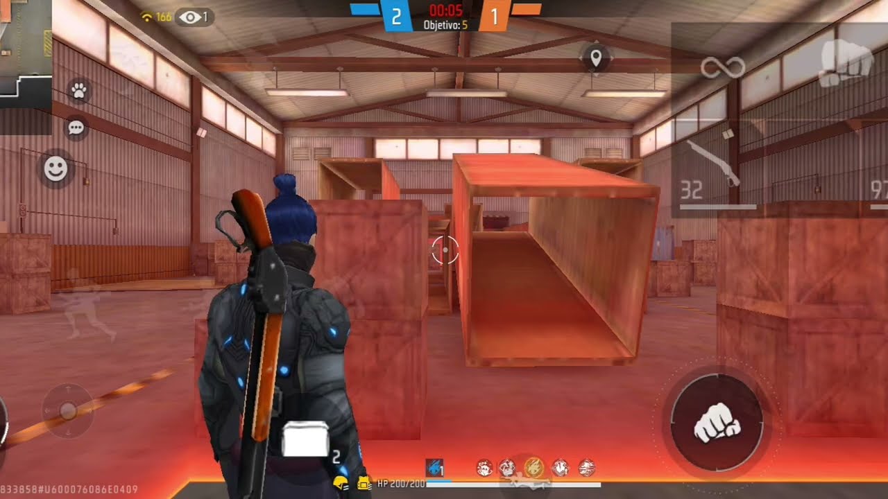 JOGANDO GLADIADORES FF - FREE FIRE