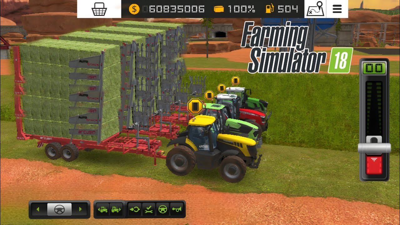 Making & Selling Unlimited Grass Bales Gameplay! Farming Simulator 18 ! Timelapse #fs18