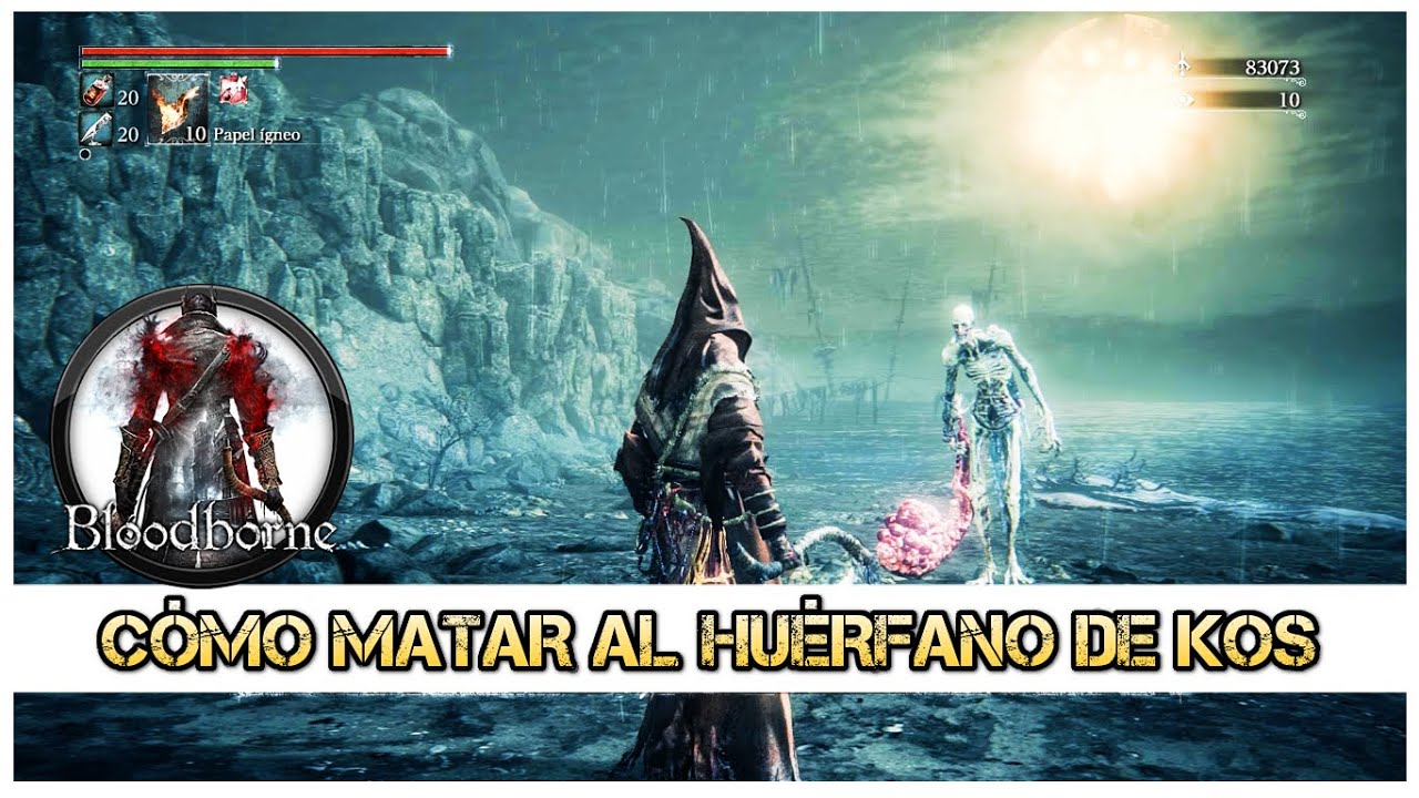 Cómo matar MUY FÁCIL al BOSS Huérfano de Kos del DLC (Orphan of Kos) GUÍA de BOSS Bloodborne