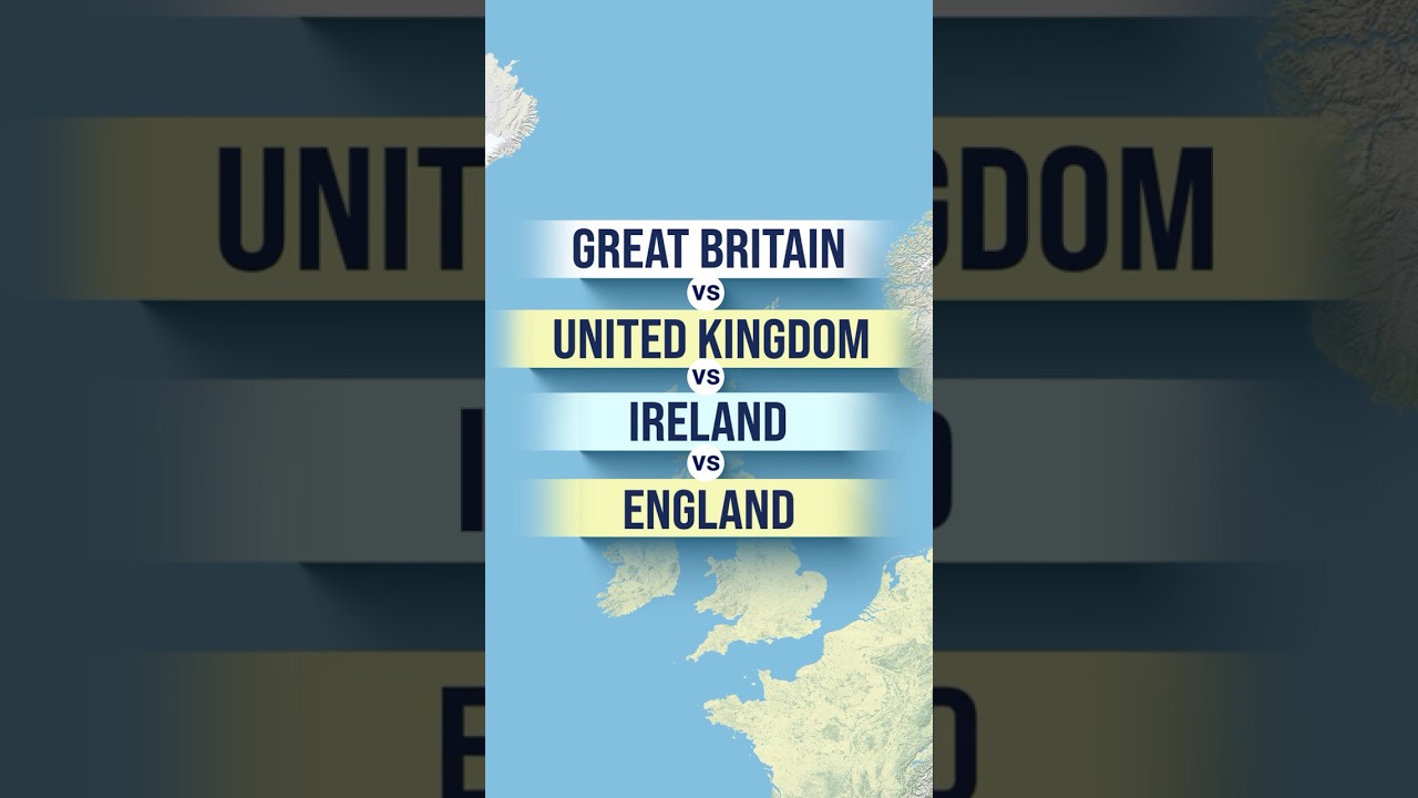 Great Britain vs. UK vs. England vs. Ireland!🌍 What&rsquo;s the Difference?