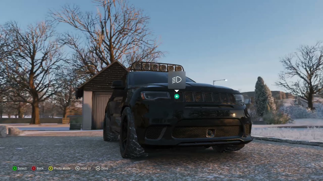 2018 Jeep Grand Cherokee Trackhawk   Forza Horizon 4   Morning Cruise