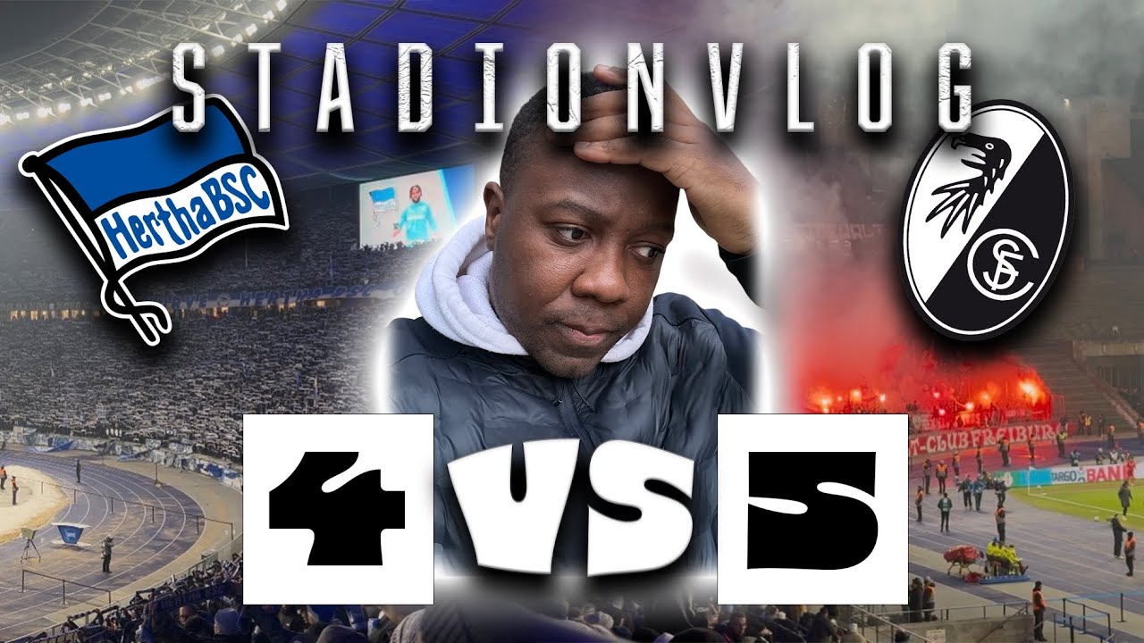 Hertha BSC vs. SC Freiburg - Stadionvlog |  DFB-Pokal Stadionvlog🏆⚽️ | Thriller in Berlin😨