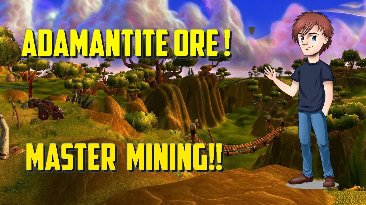 WoW | Adamantite Ore | Master Mining!