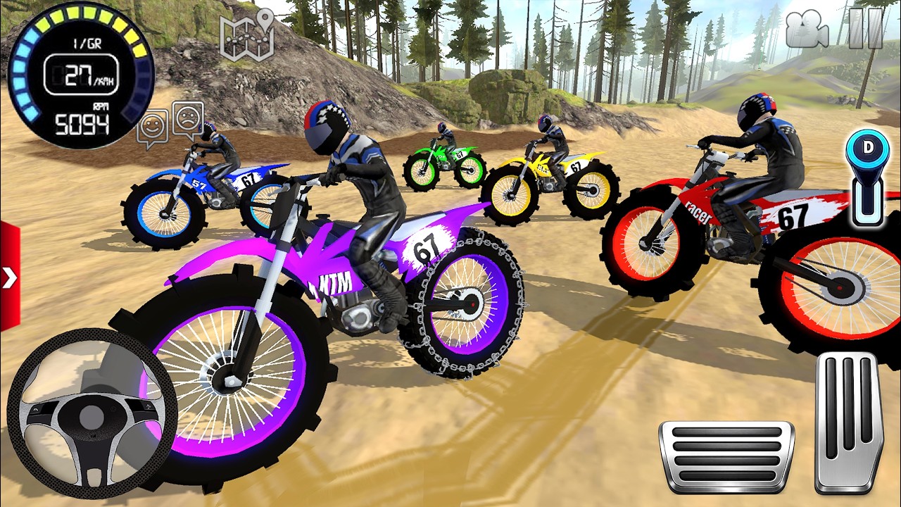 Offroad Outlaws - Motor racing Video game - Motocross Bike Games - Bike Video Android / IOS gameplay