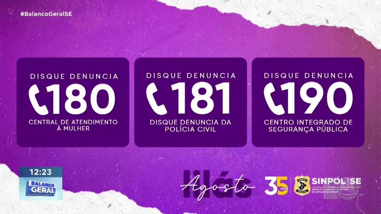 Presidente do Sinpol fala sobre o enfrentamento à violência contra a mulher em Sergipe