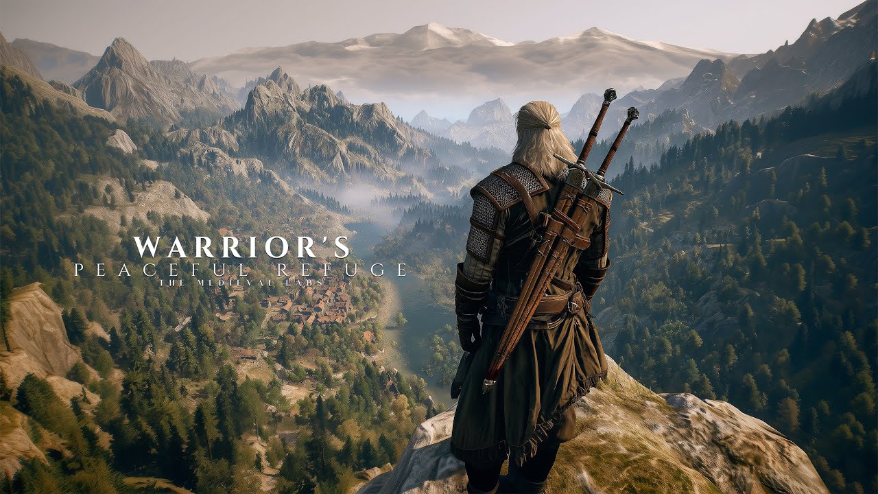Warrior's Peaceful Refuge | Atmospheric Medieval Music for Emotional Healing & Focus