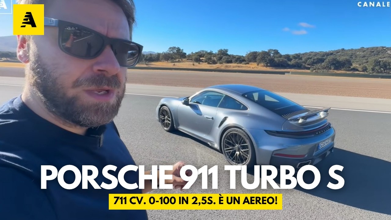 Porsche 911 Turbo S 992.2 T-Hybrid: 711 CV di pura follia! | Test in pista e su strada