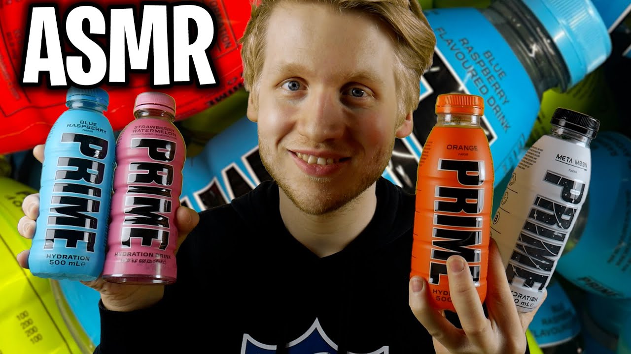 ASMR - Prime Hydration Drink Taste Test (mit Freundin im Hintergrund ❤️)