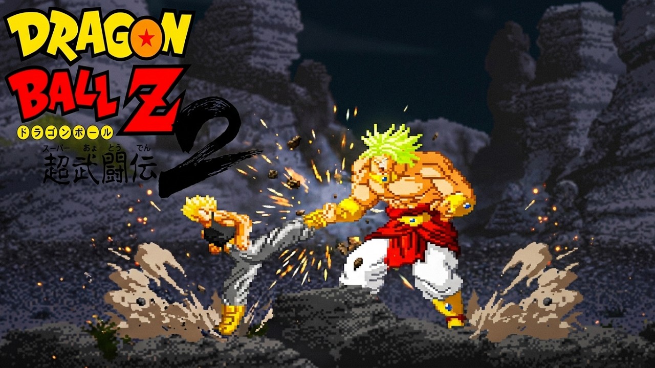 Longplay of Snes - Dragon Ball Z: Super Butōden 2 - Trunks