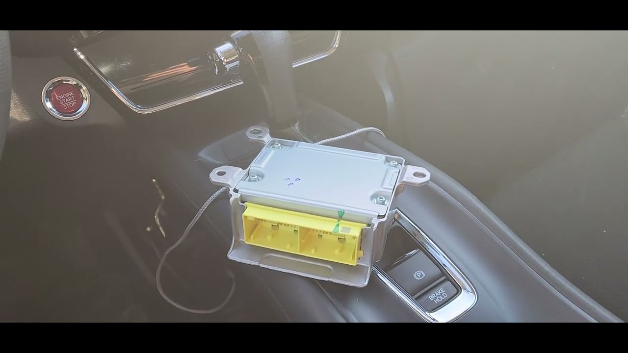Honda HRV srs airbag module computer location 2016-2020