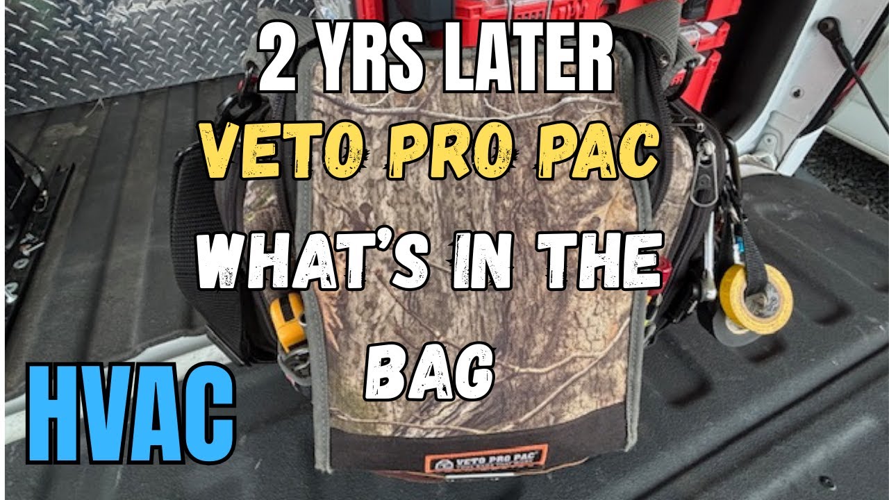 VETO PRO PAC SERVICE ВЫГРУЗКА. #hvac
