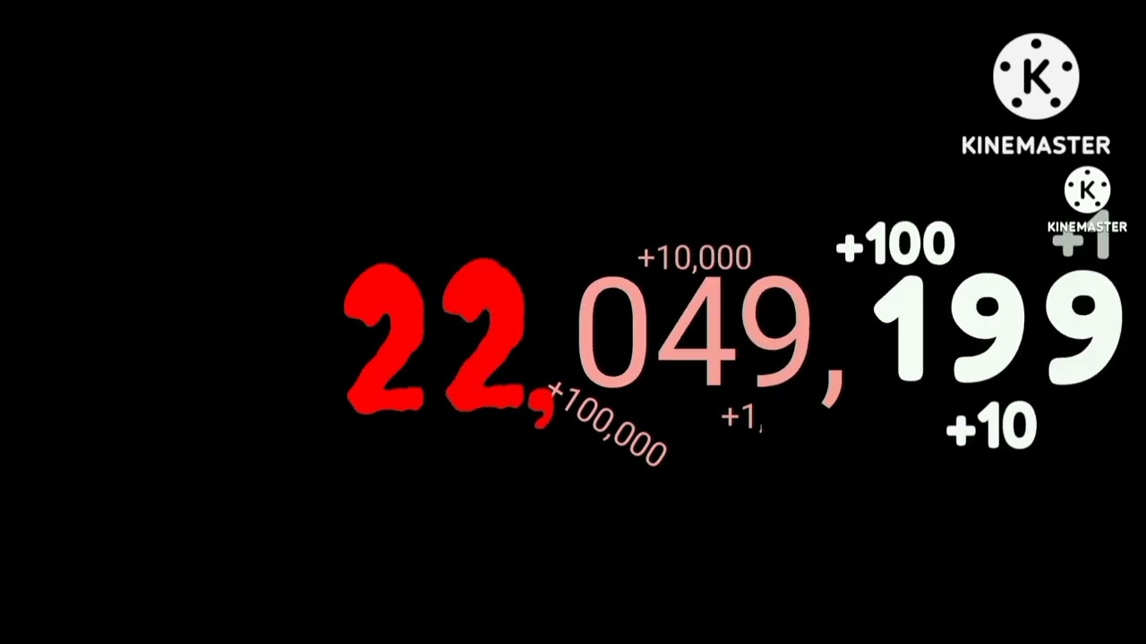 Numbers 0 to 1 billion with sounds