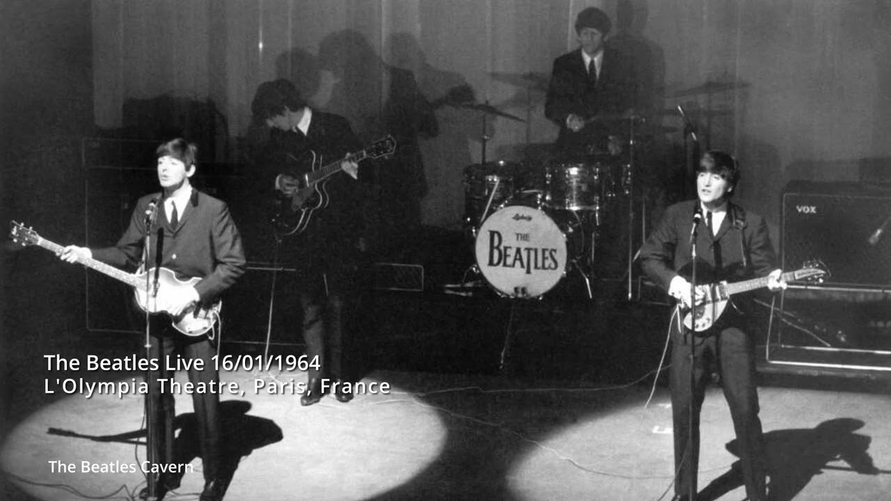 16/01/1964 - The Beatles Live At The Olympia Theatre, Paris, 1964