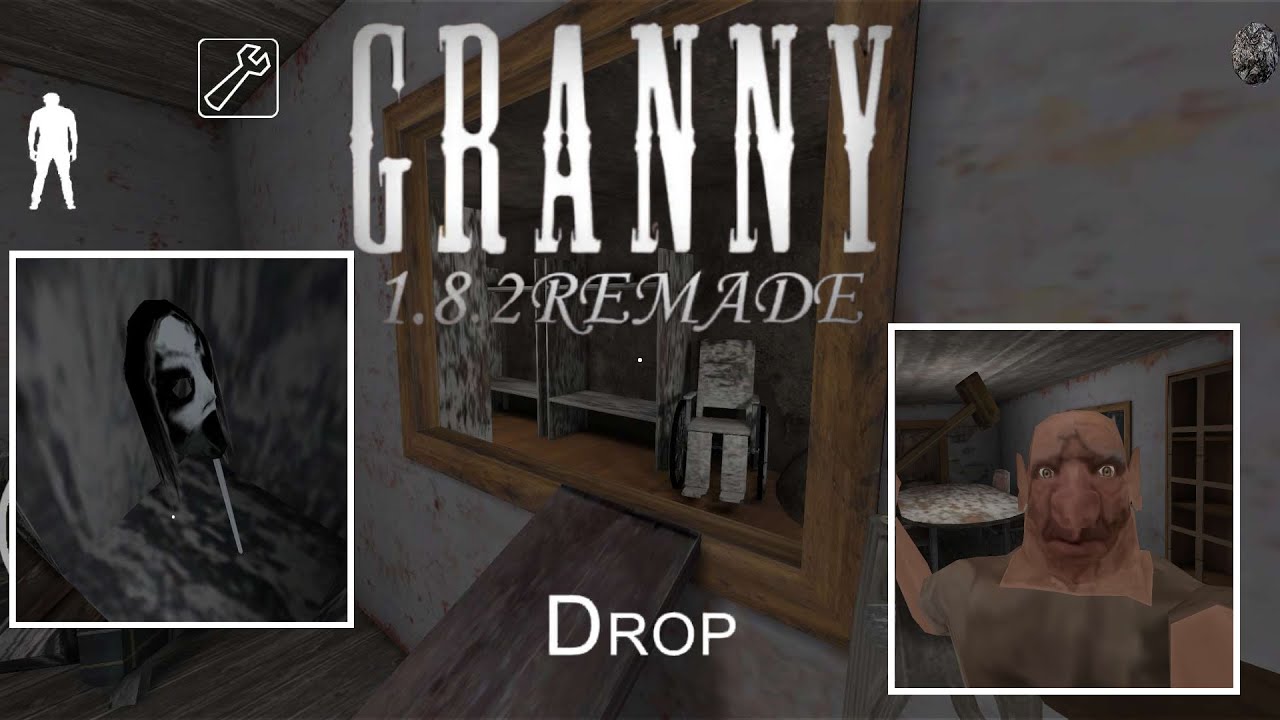 Granny 1.8.2 Remade With New Features (New Enemy - Bob, Extra Items, New Places)