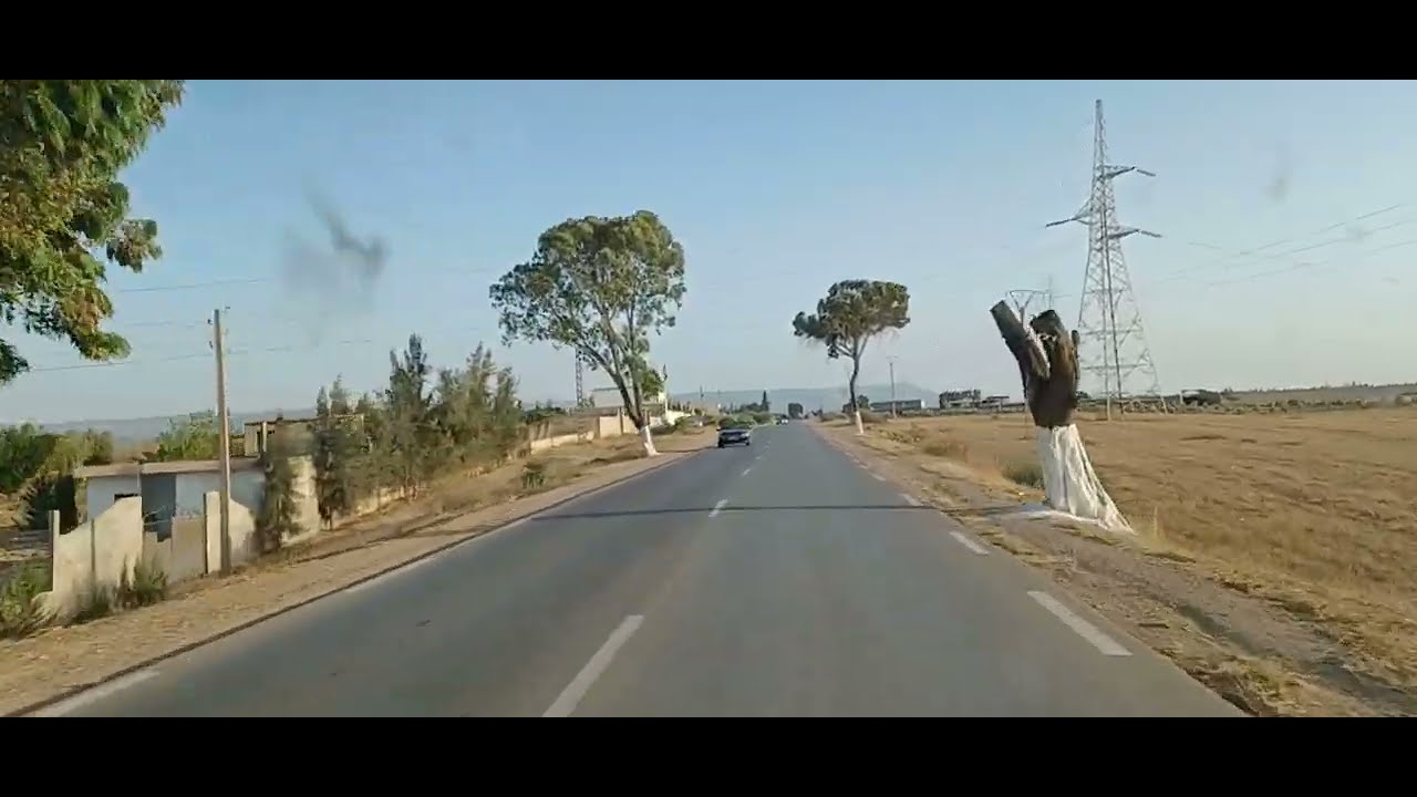 الطريق الوطني رقم 99 الرابط بين مغنية وبني بوسعيد الحدودية بولاية تلمسان maghnia-beni boussaid
