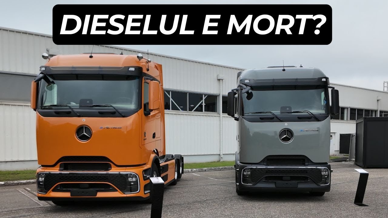 Am fost până în Franța să văd noile camioane Mercedes