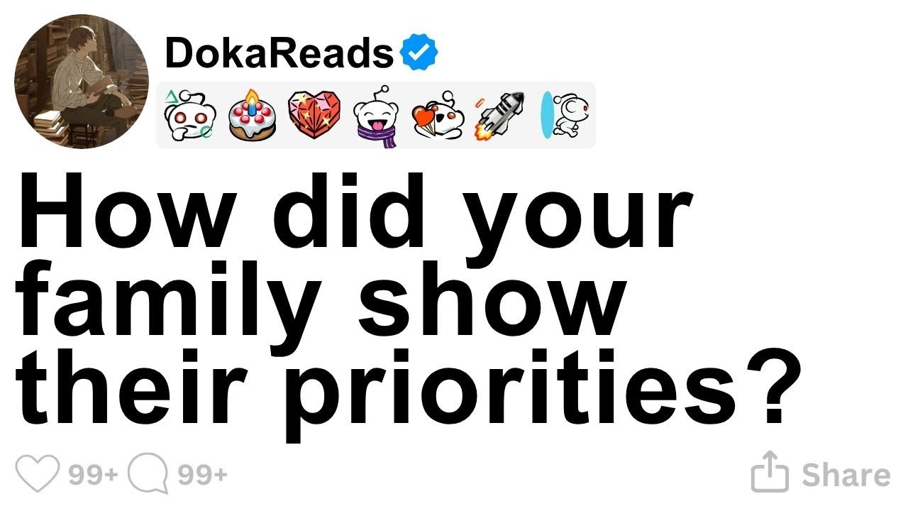 [FULL STORY] How did your family show their priorities?